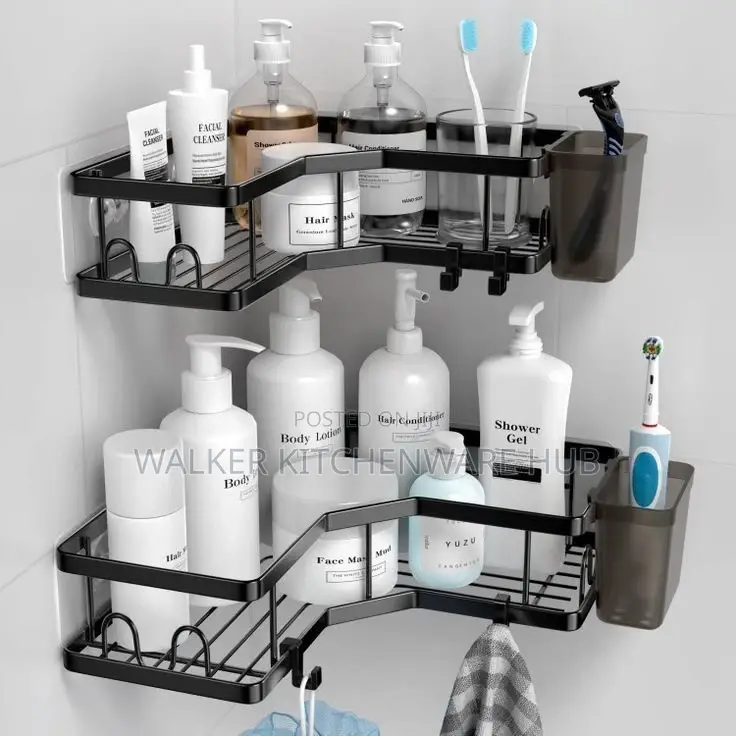 2pc Set of Corner Shelves