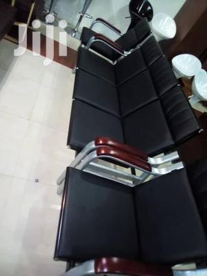 Leather Waiting Chairs 5seaters
