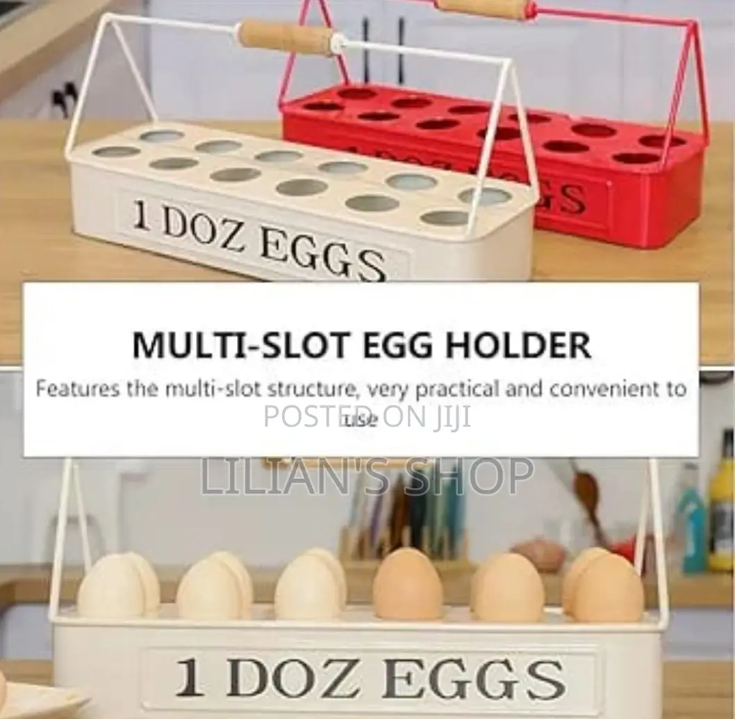 Multi Slot Egg Tray Holder/Carrier