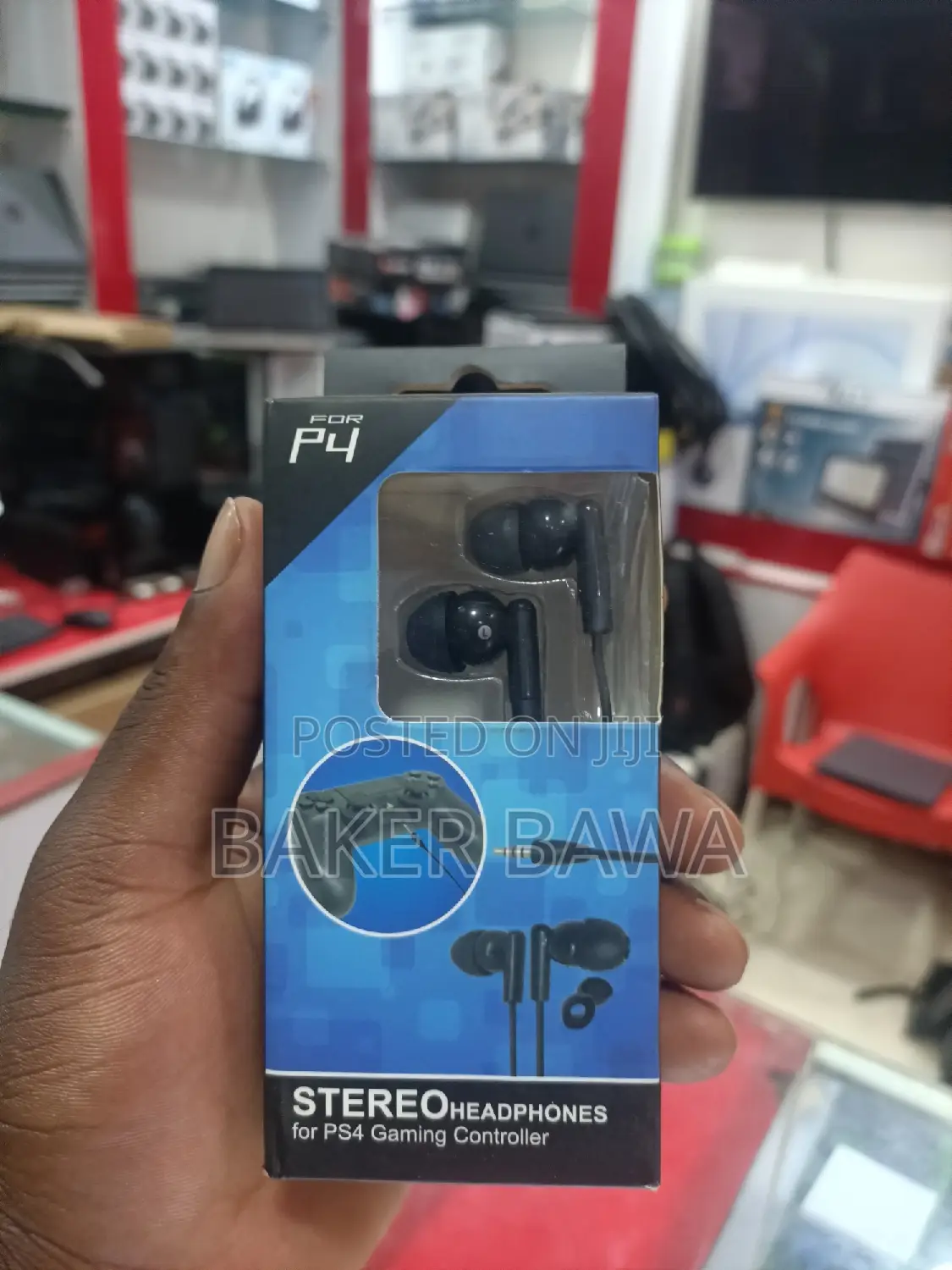 Stereo Gaming Headphones for PS4 Controller