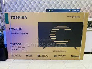 75 Inch Brand New Toshiba Smart Uhd Frameless Digital Tv