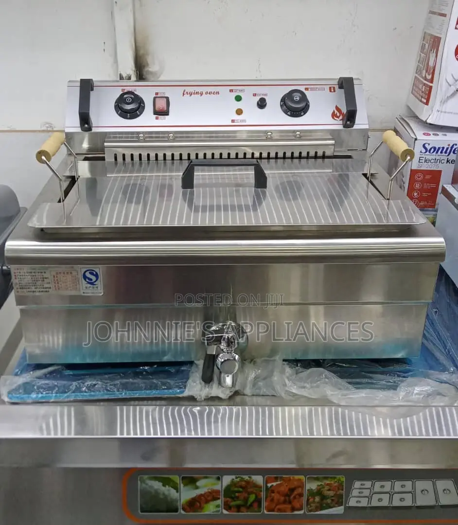Commercial Electric Deepfryer Heavy Duty With Tap 20l