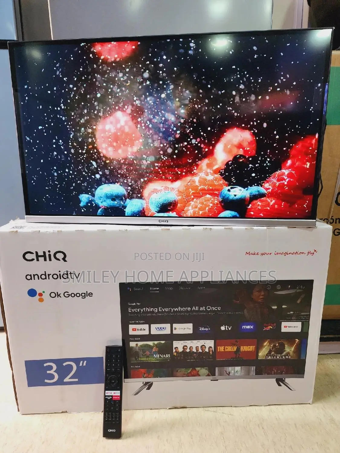 New Discounted 32inches Chiq Smart Tv