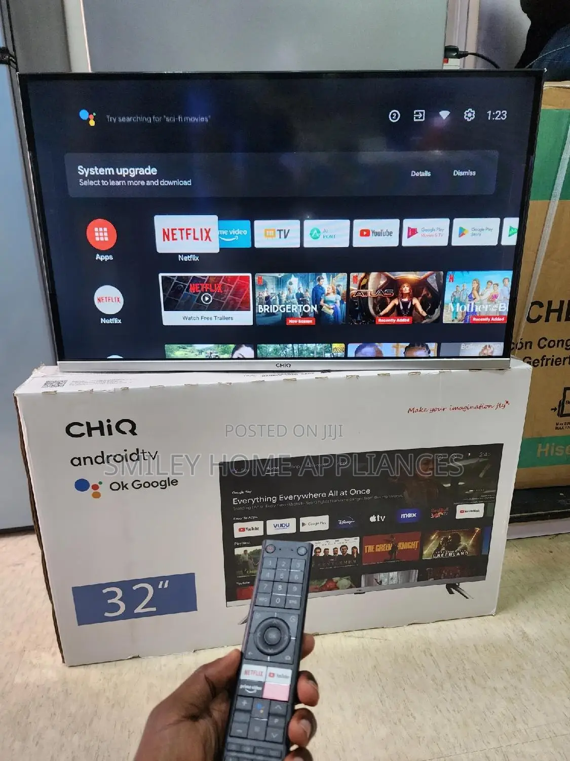 New Discounted 32inches Chiq Smart Tv