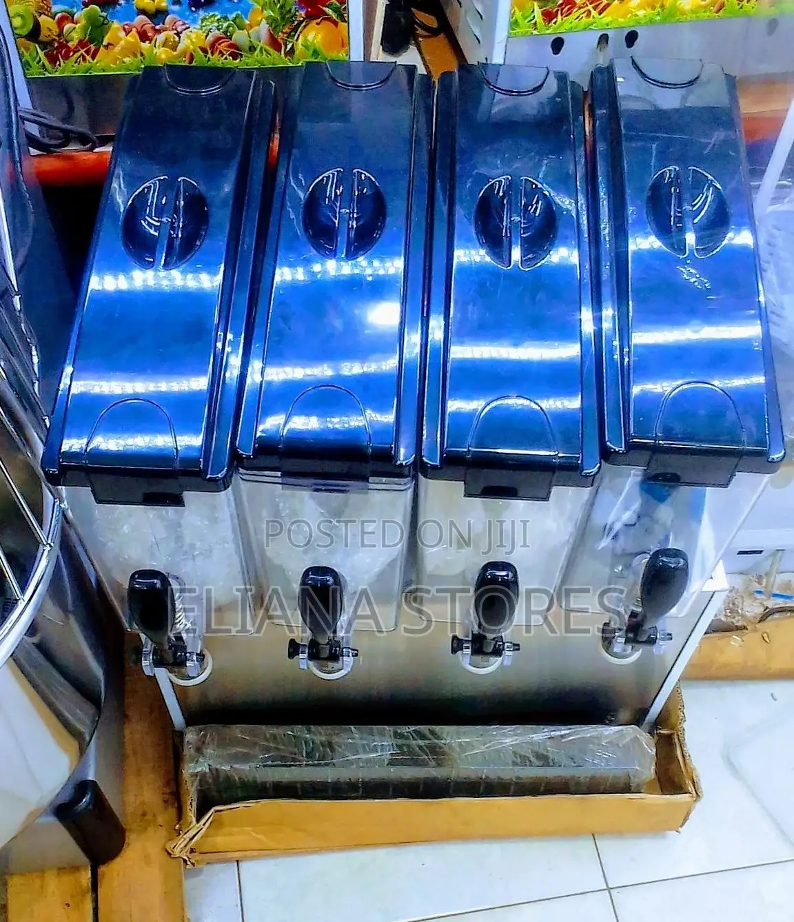 Commercial Juice Dispenser 4 Chambers