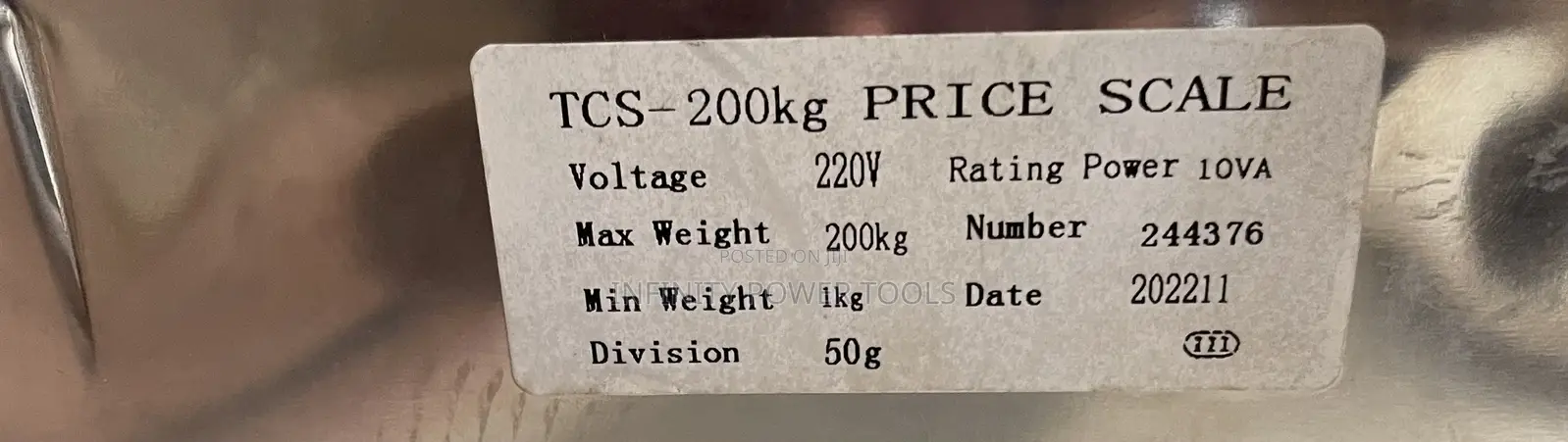 Digital Weighing Scale