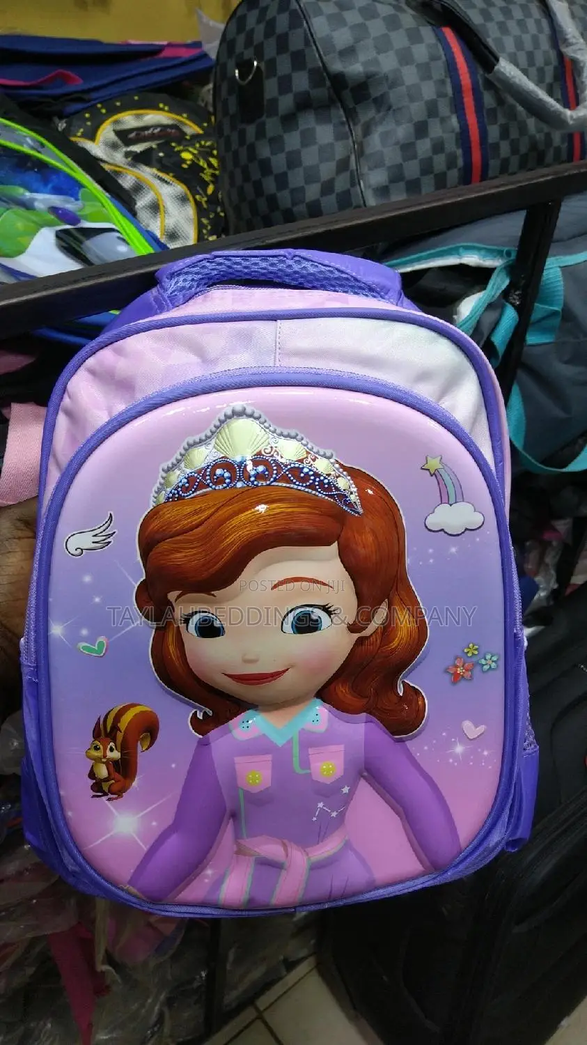 Cartoon Character School Bag for Kids | Light-Weight