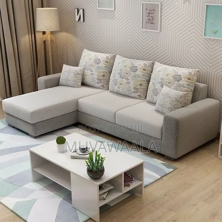 Simple L Sofa