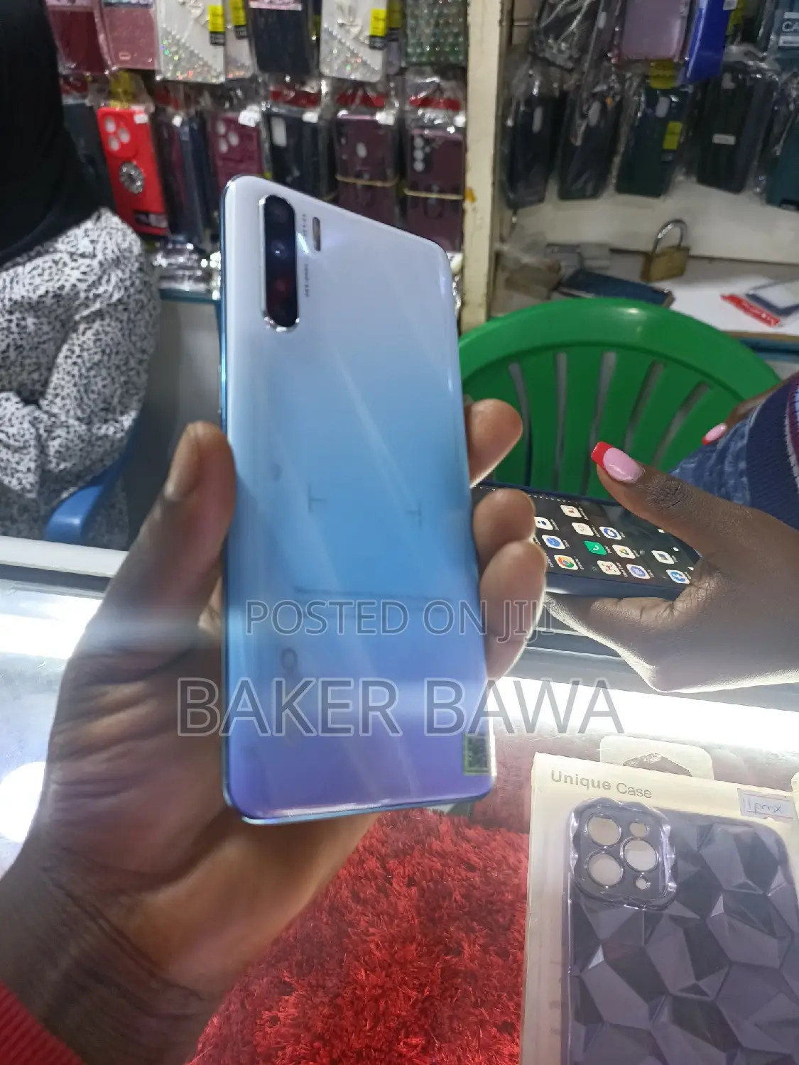 New Oppo F15 256 GB Blue