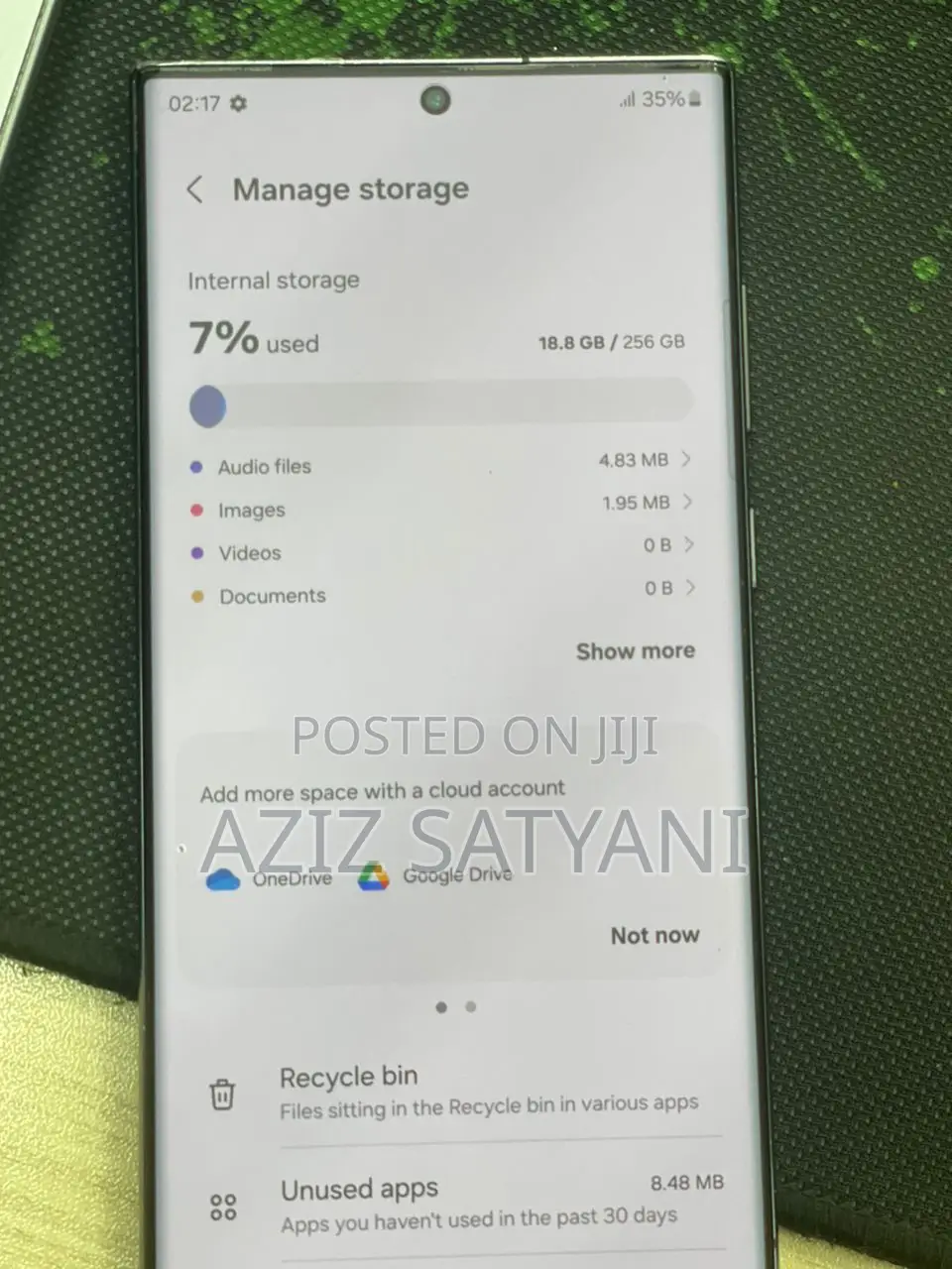 Samsung Galaxy S22 Ultra 256 GB Black