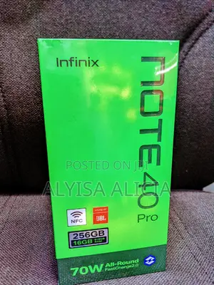 New Infinix Note 40 Pro 256 GB Green