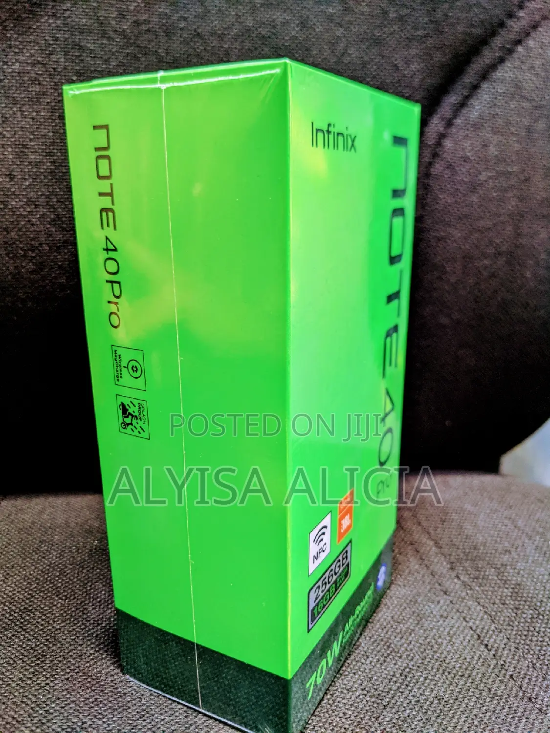 New Infinix Note 40 Pro 256 GB Green