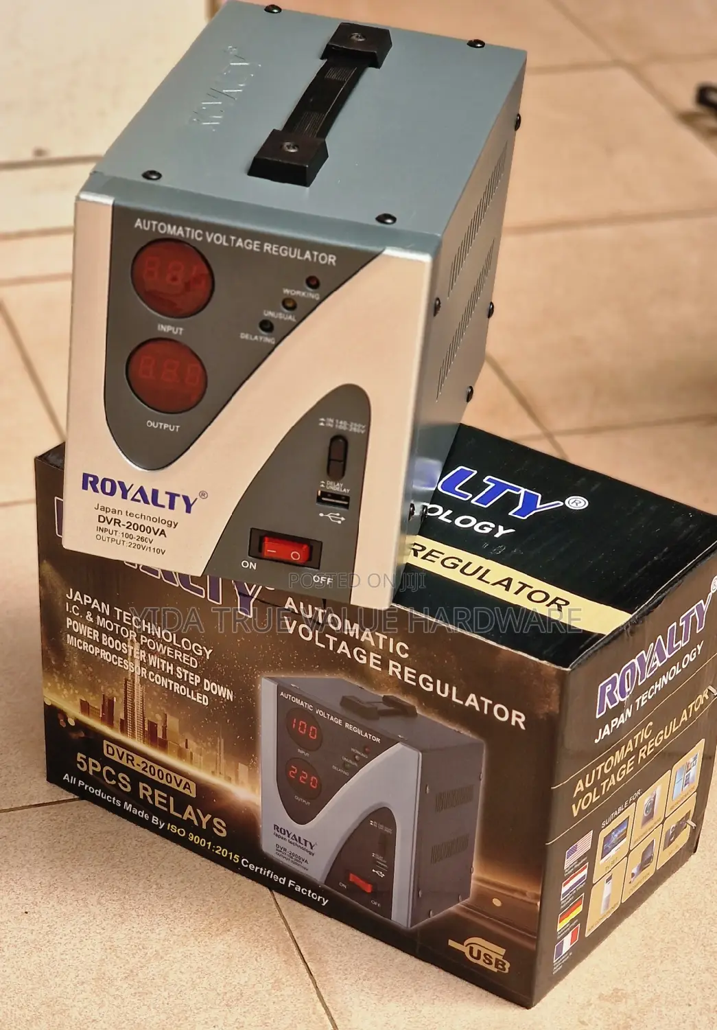 Automatic Voltage Regulator (AVS) 2000VA