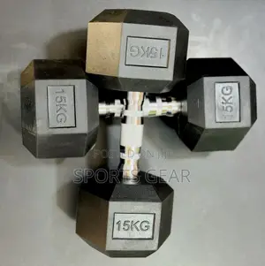 Photo - 15kg Dumbbells Pair