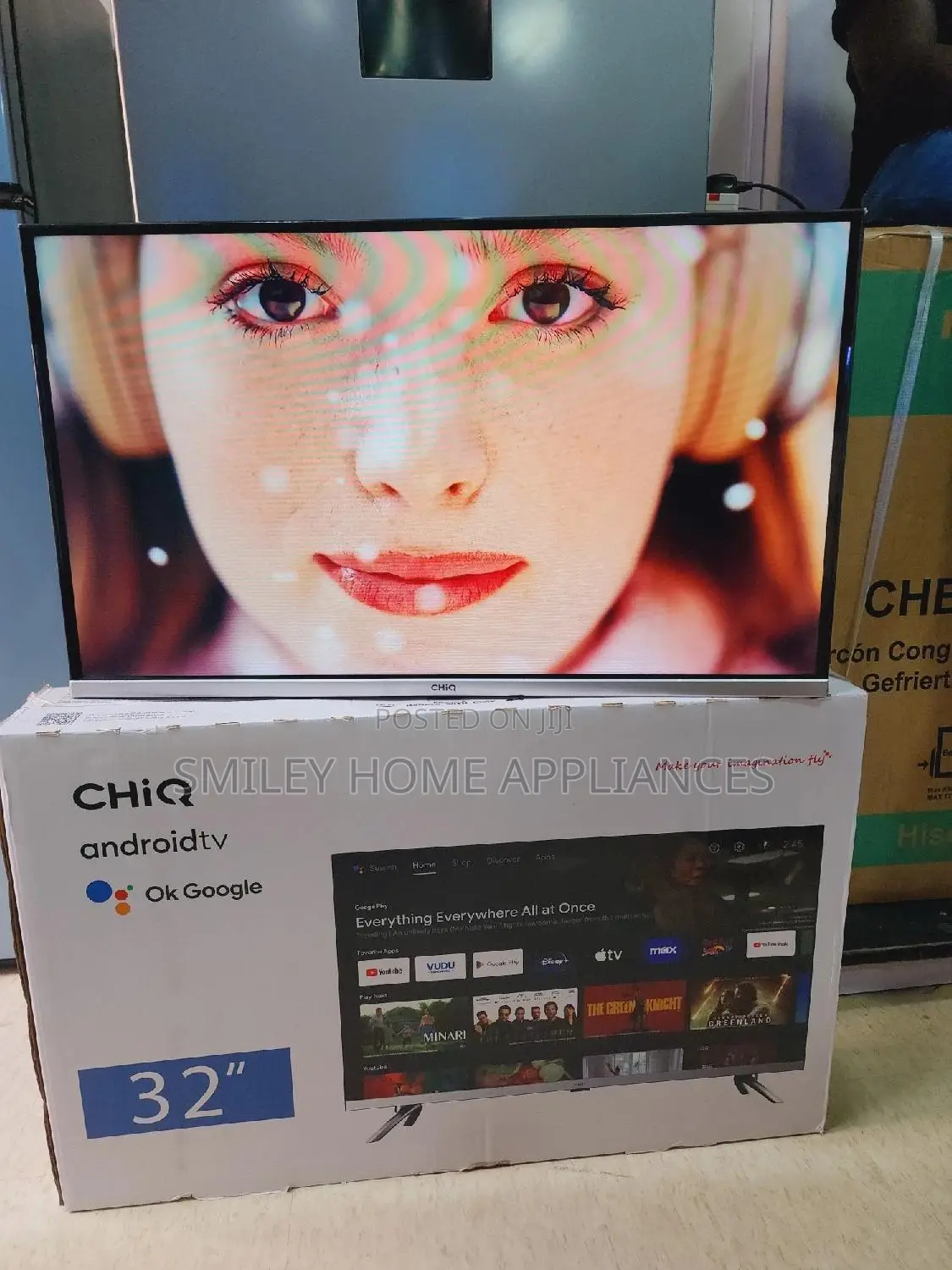Chiq Frameless 32inches Smart Tv