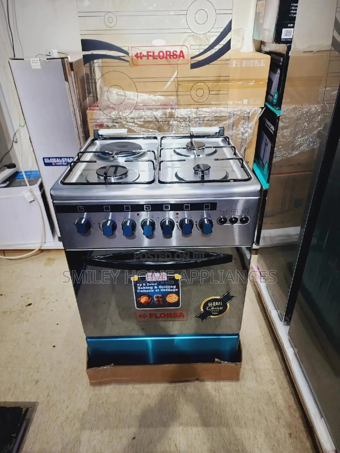 Brand New Florsa 60*60 Gas Cooker