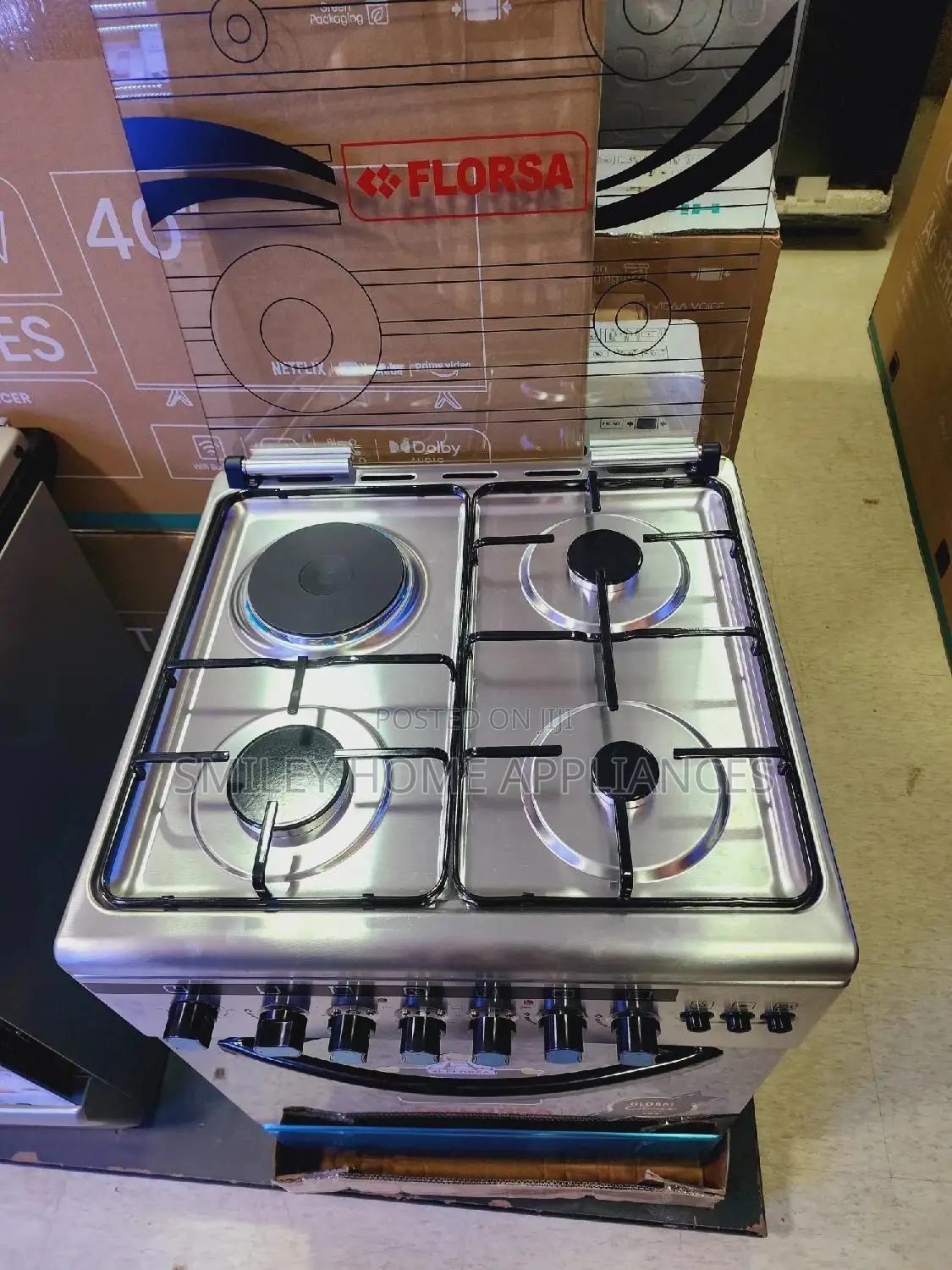 Newly Imported Florsa 60cm by 60cm Gas Cooker