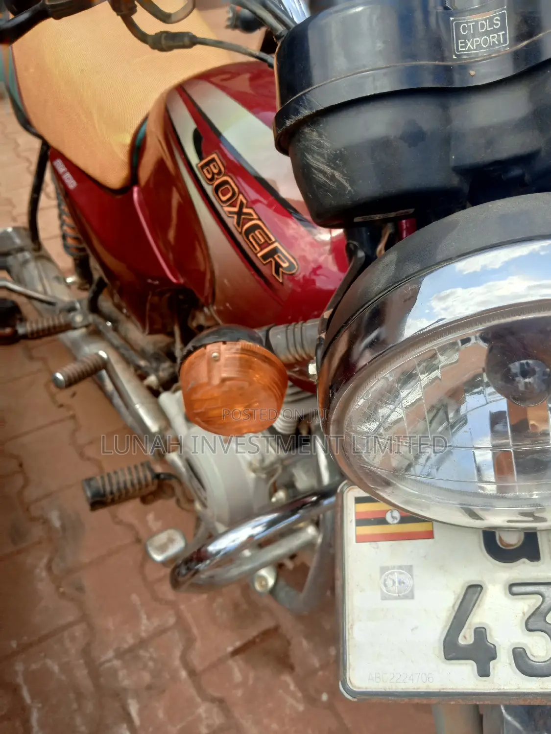 Bajaj Boxer 2023 Red