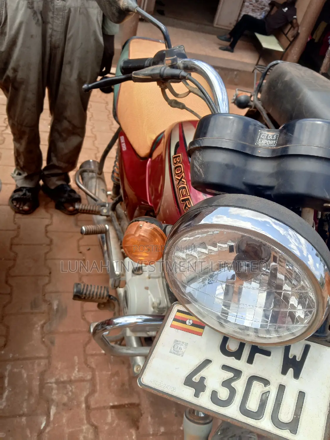 Bajaj Boxer 2023 Red