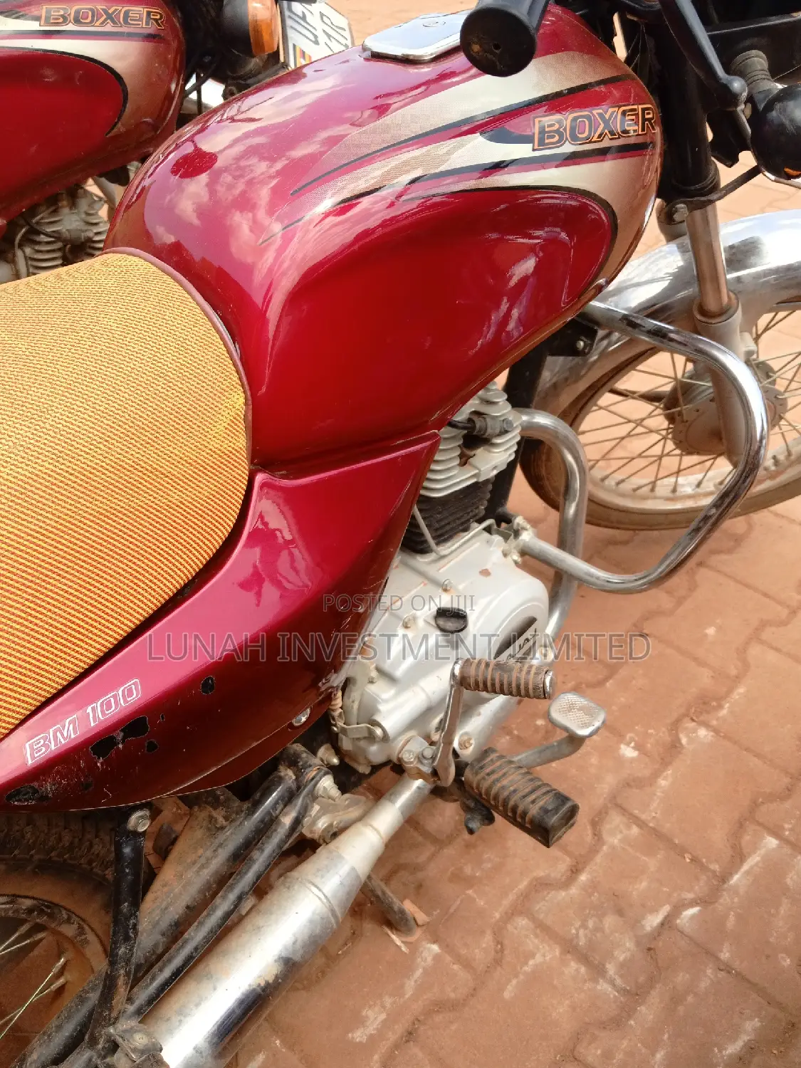 Bajaj Boxer 2023 Red