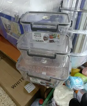 3in1 Clear Food Storage Containers