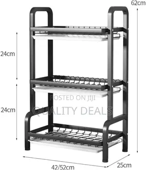 3 Layer Kitchen Dish Rack