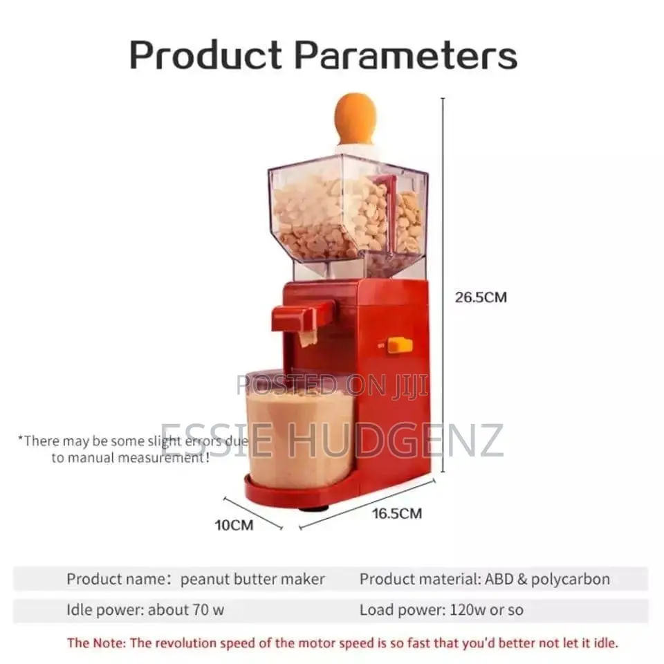 Peanut Butter Maker