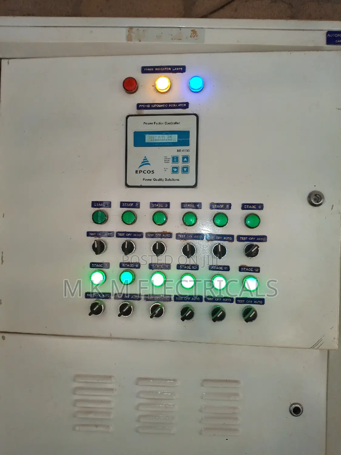 Automatic Power Factor Correction Capacitor Bank