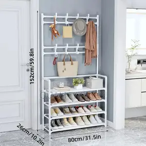 Brand Hat and Shoe Rack