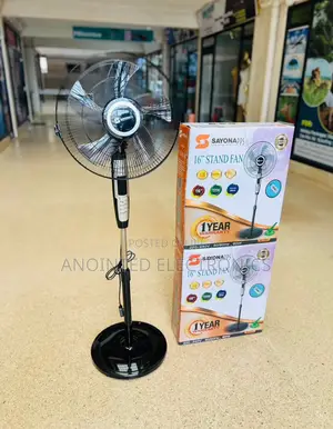Sayona Standing Fan With a Remote
