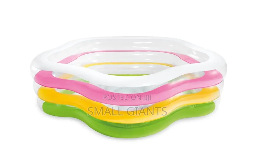 Intex 73*71*21-inch Summer Colors Swimming Pool