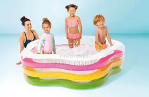 Intex 73*71*21-inch Summer Colors Swimming Pool