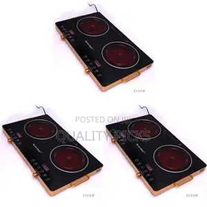 Double Sliver Crest Infrared Cooker