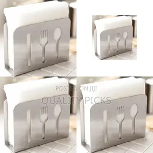 Table Stainless Tissue Holder
