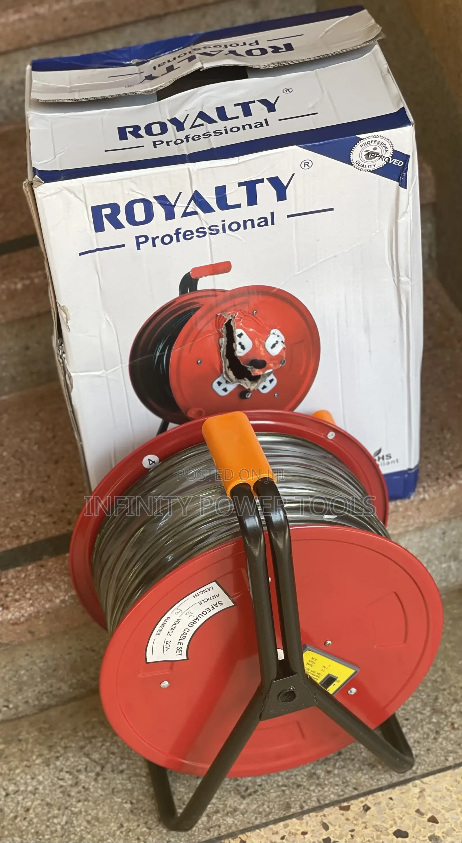 Electrical Cable Reel RT 50 EXW