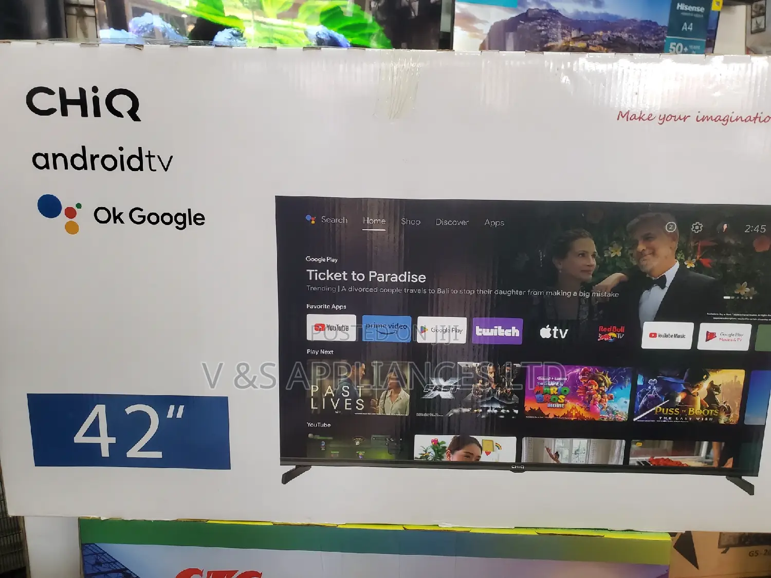 42 Chiq Andriod Smart Tv