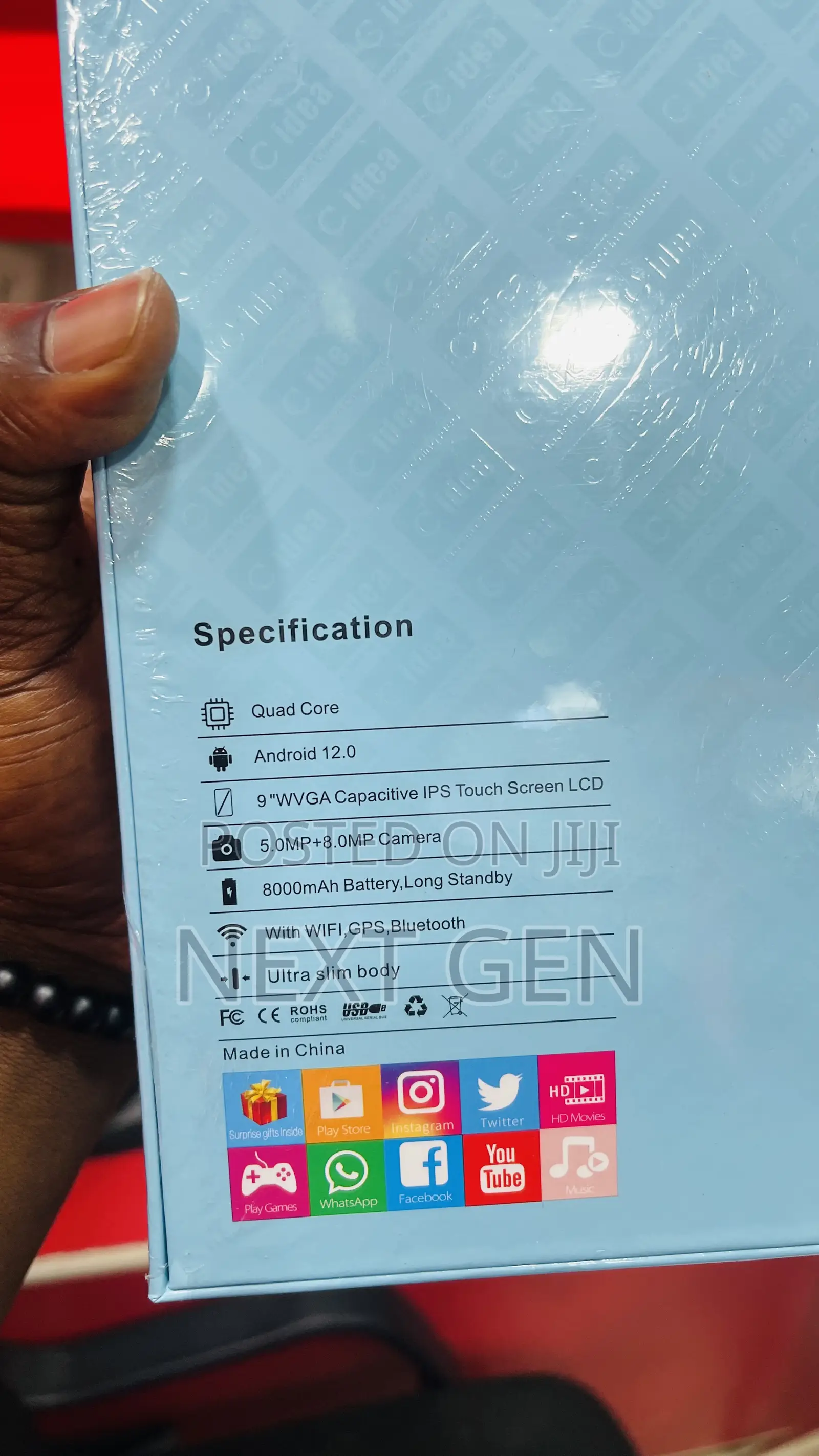 New C idea CM813 Pro 512 GB Blue