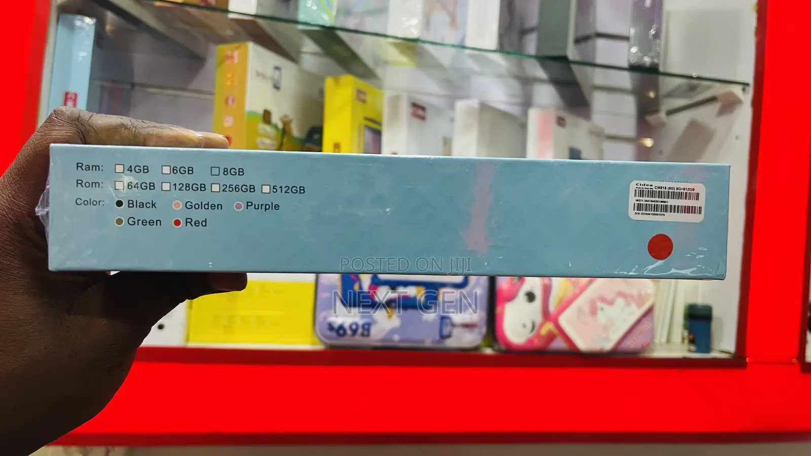 New C idea CM813 Pro 512 GB Blue