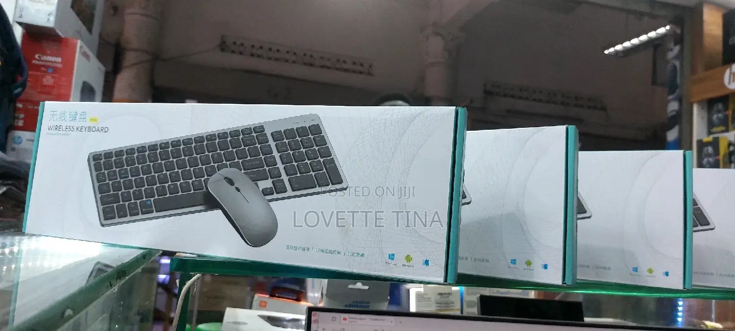 Bluetooth Keyboard and Mouse Rechargeable