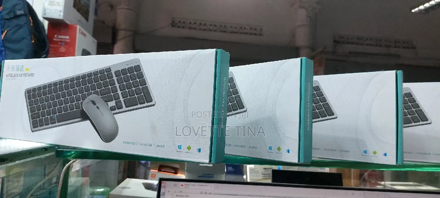 Bluetooth Keyboard and Mouse Rechargeable