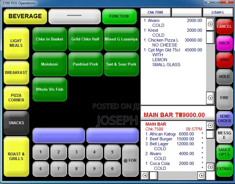 Micros Pos System for Bar and Restaurants