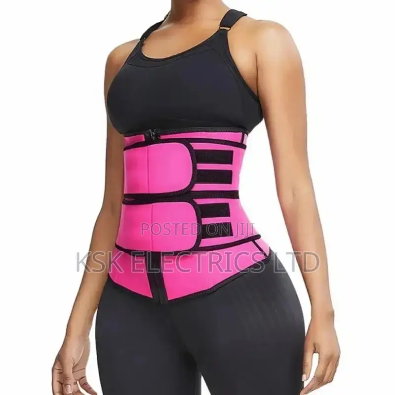 Cross-Border WOMEN'S Zipper Belly Sweat Fitness Belt