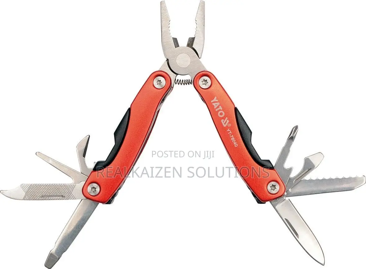 Poland YATO 9pc Stainless Multifunctional Tool Pliers |Knife