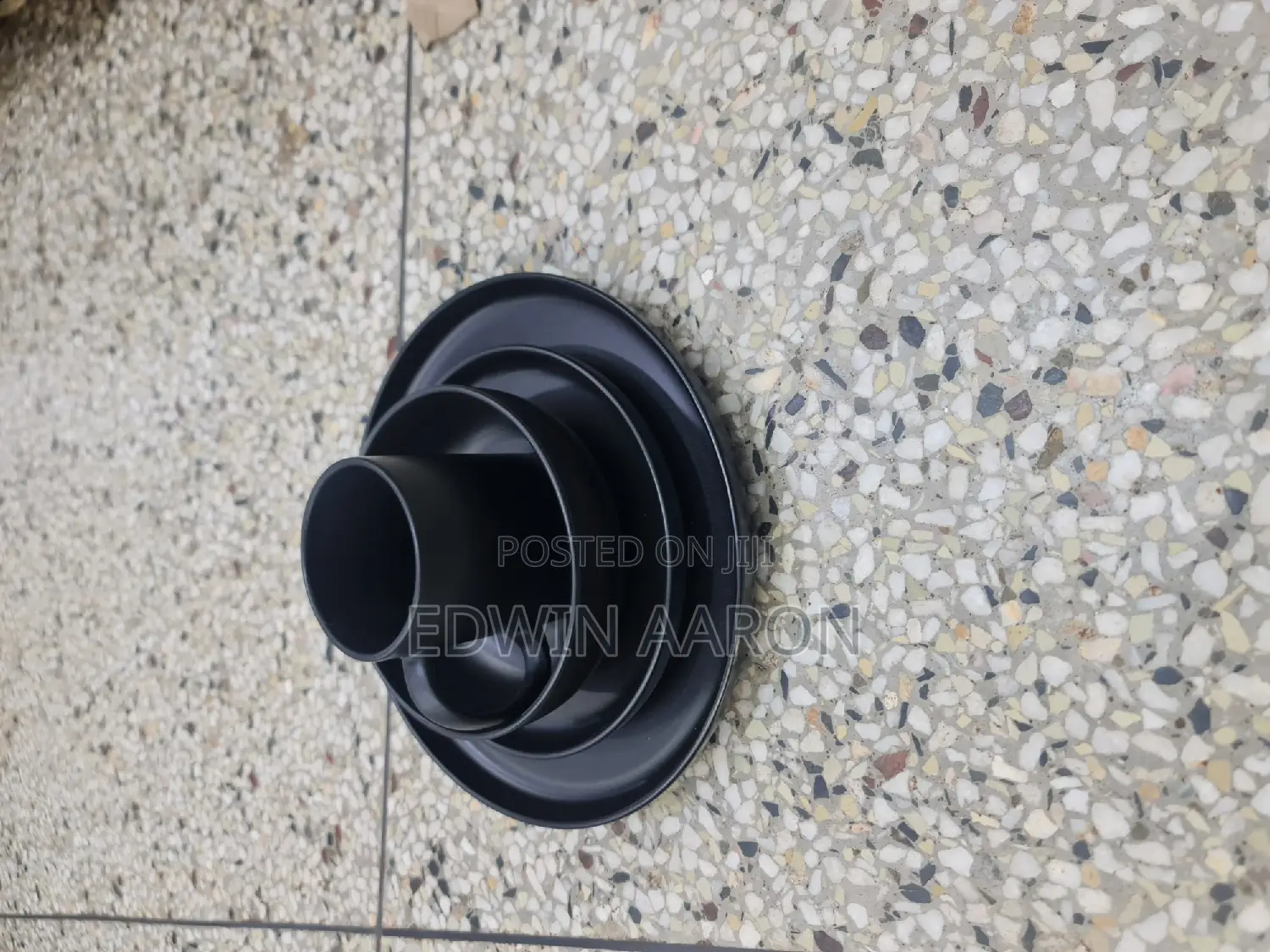 Mat Black Dinner Set 24pcs