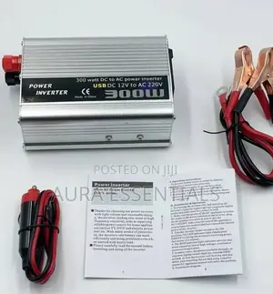 300W Power Inverter DC 12V to AC 220V With USB Display
