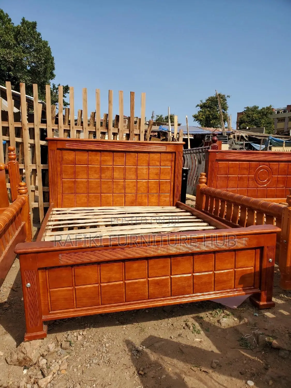Tile Bed / 5by6 Bed / Wooden Bed / Good Bed / Best Bed