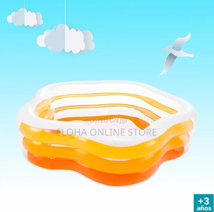 Intex Swim Pool 73-by-71-by-21-Inch Summer Colors Pool