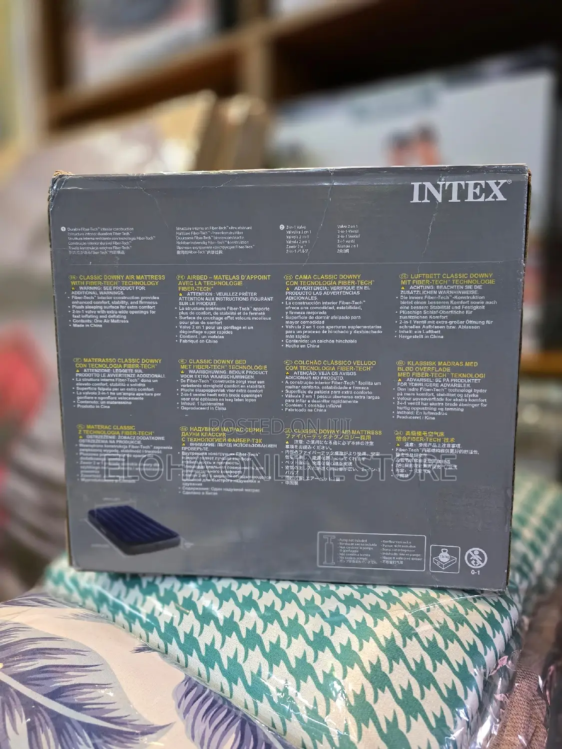 Intex Inflatable Bed/ Dura-Beam 3*6