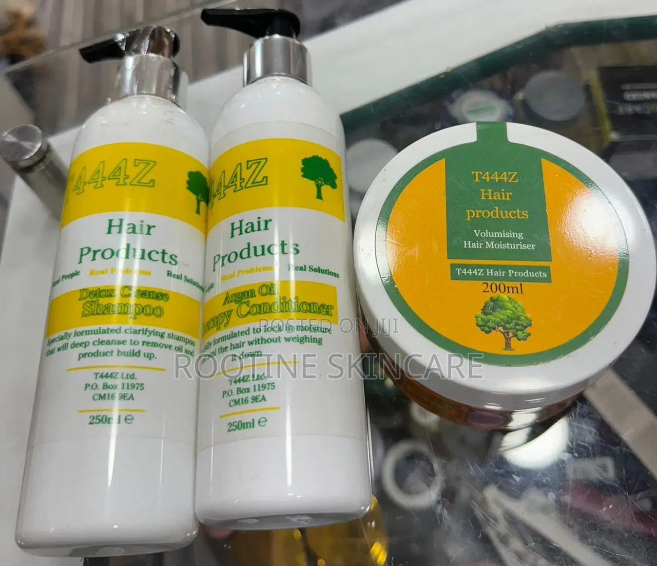 T444z Hair Regrowth Set ( Moisturiser,Shampoo Conditioner)
