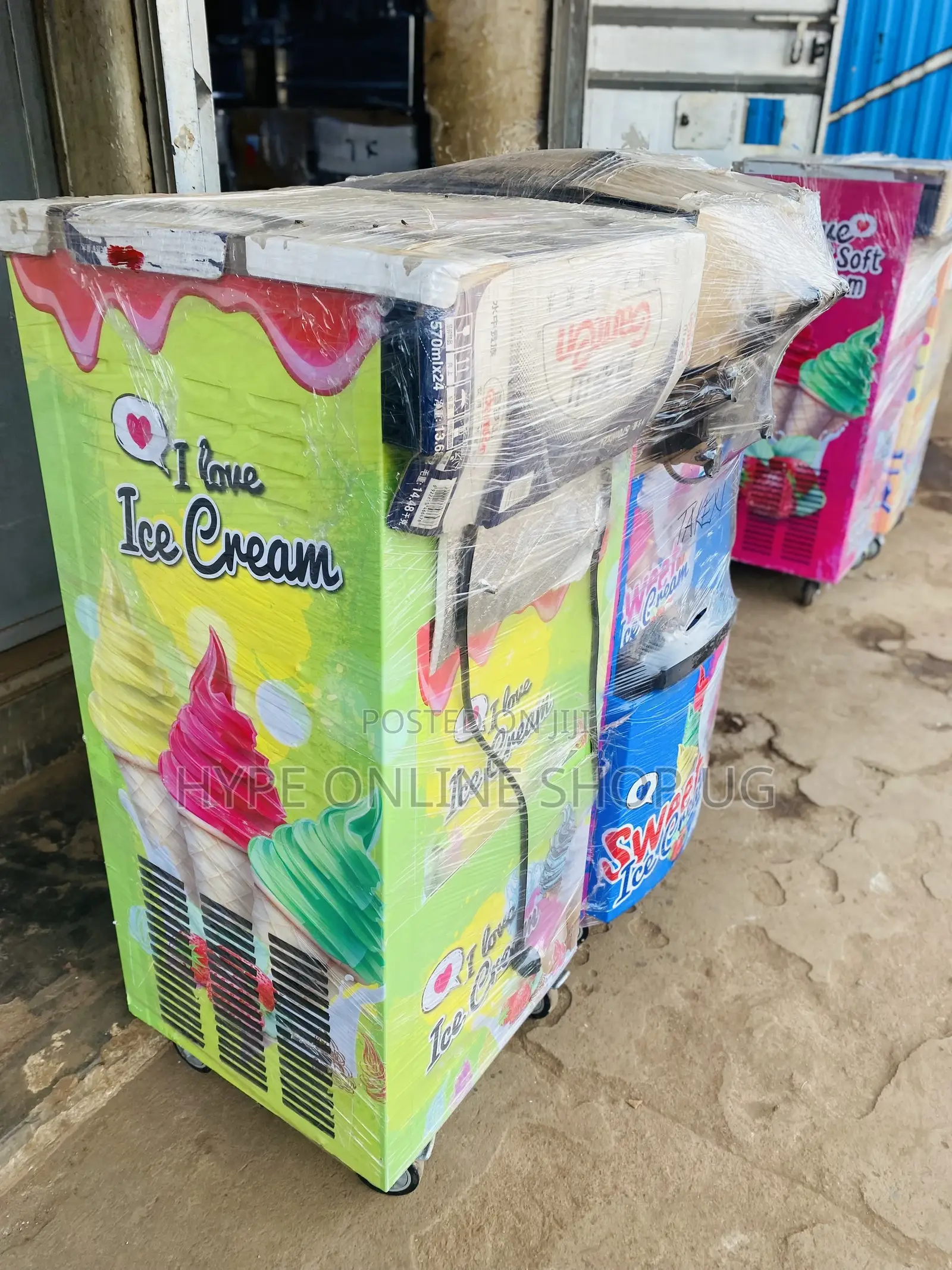 Greens Brand New Icecream Machine